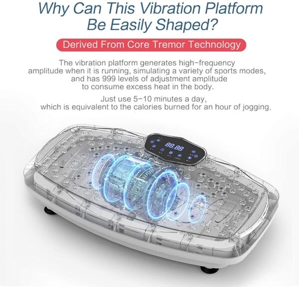 Nimto vibration plate exercise machine - Image 2