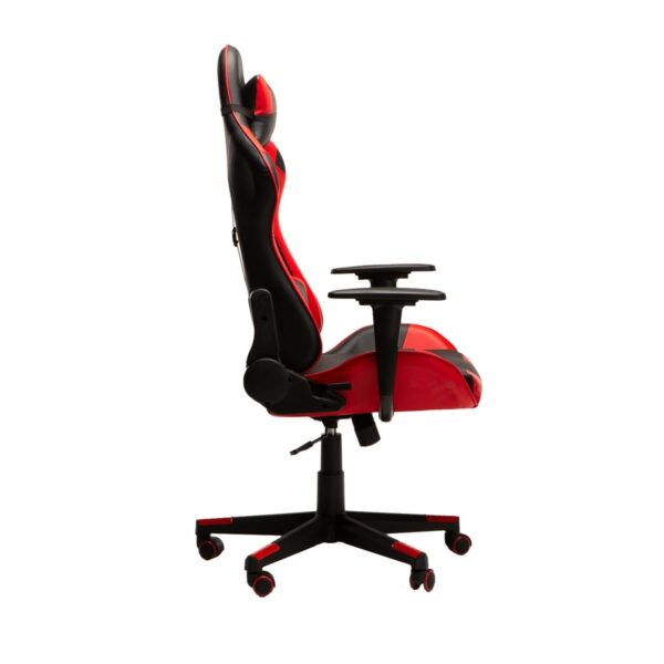 Highback Deluxe Gaming Chair AH577 - Red And Black - Image 3