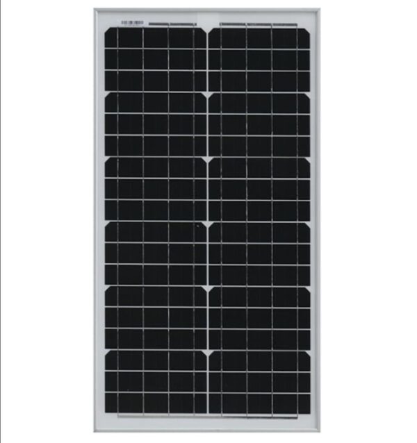 50W / 18V Monocrystalline Solar Panel
