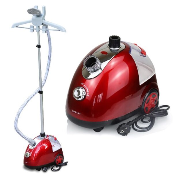 Moretech Sokany Steam Handheld Ironing Machine for All Seasons Garment -Red
