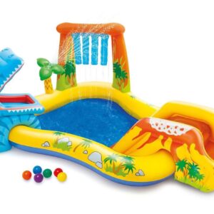 Wet Set Collection Inflatable Dinosaur Pool Play Center