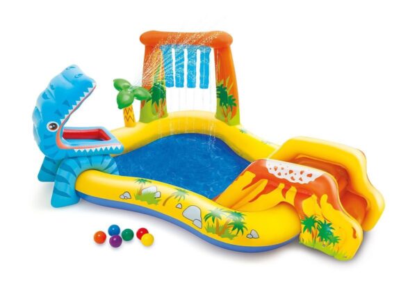 Wet Set Collection Inflatable Dinosaur Pool Play Center