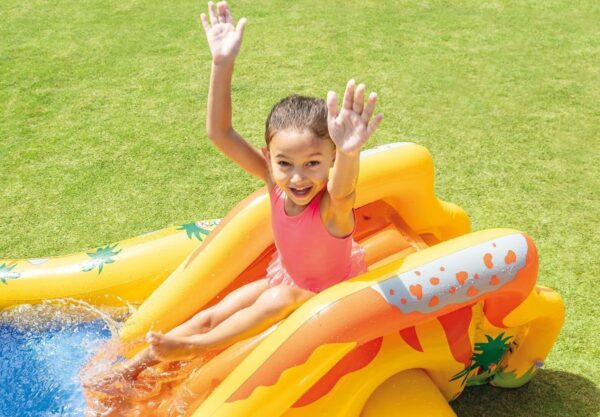 Wet Set Collection Inflatable Dinosaur Pool Play Center - Image 5