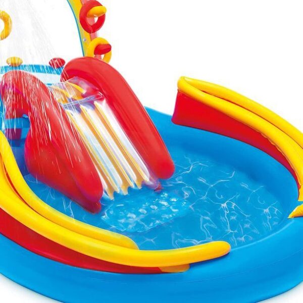 Inflatable Rainbow Ring Play Center Pool - Image 5