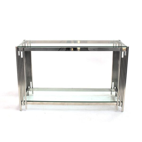 Goldrush Console Table, Silver - Image 3