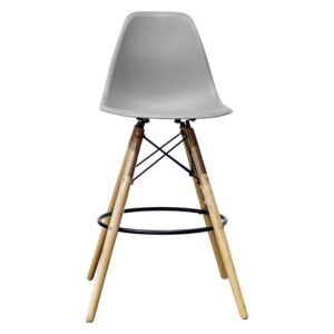 Kim Bar Stool, Grey