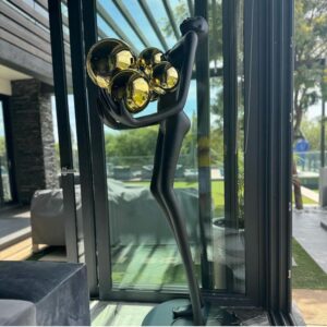 Massimo Art Light Sculpture -Liquid Gold