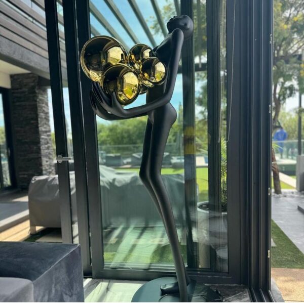 Massimo Art Light Sculpture -Liquid Gold
