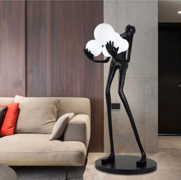 Massimo Art Light Sculpture -Moon white - Image 2