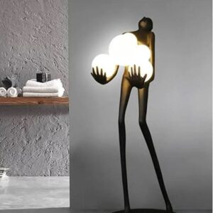 Massimo Art Light Sculpture -Moon white