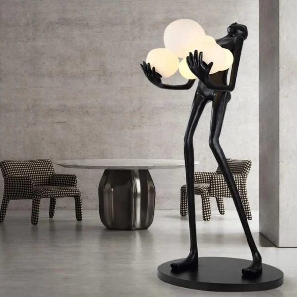 Massimo Art Light Sculpture -Moon white - Image 4