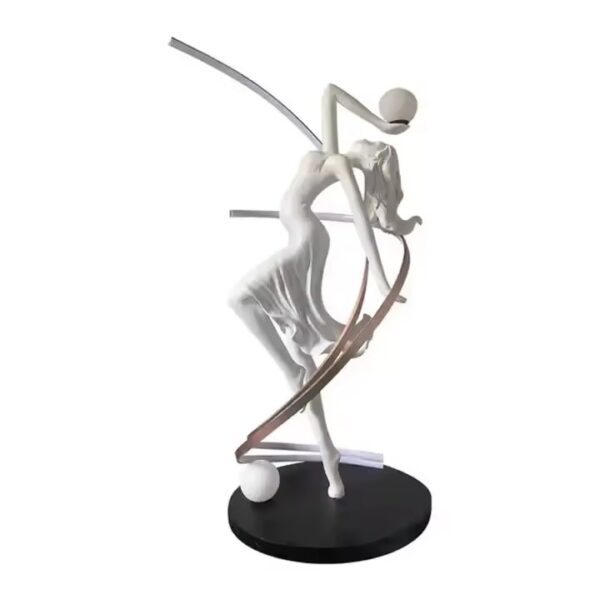 Athena Dancing Goddess Lamp Sculpture
