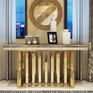 Designer Concepts Dexter Marble Console Table
