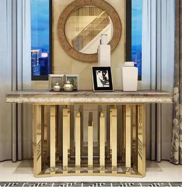 Designer Concepts Dexter Marble Console Table