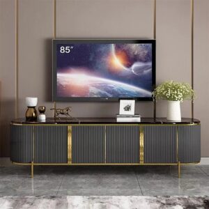 Grey Venezia Marble top TV Unit