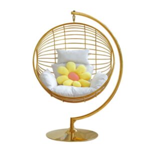 Stainless Steel Swing Chair Nest Swing Lounge Swing Chair Set with Stand