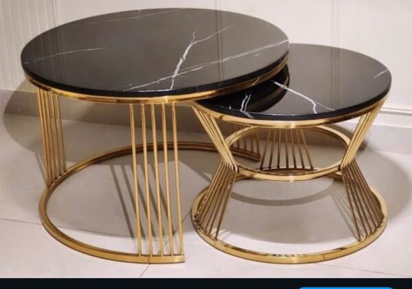 Jose Golden Nesting Table