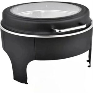 Black Chafing Dish Round