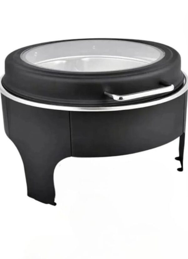 Black Chafing Dish Round
