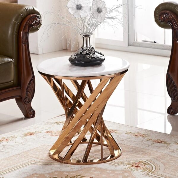 Haywa Gold End Table - Image 3
