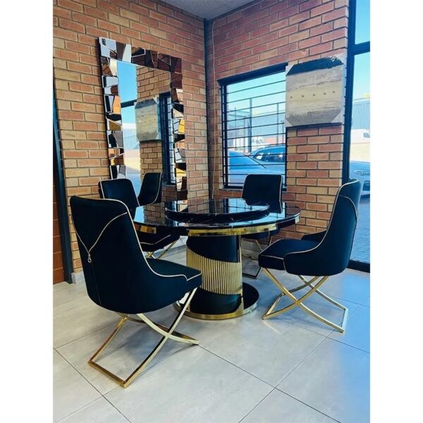 Levi Dining Table Set for 4 - Image 2