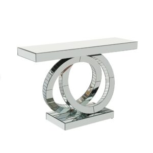 Argent Mirrored Console Table