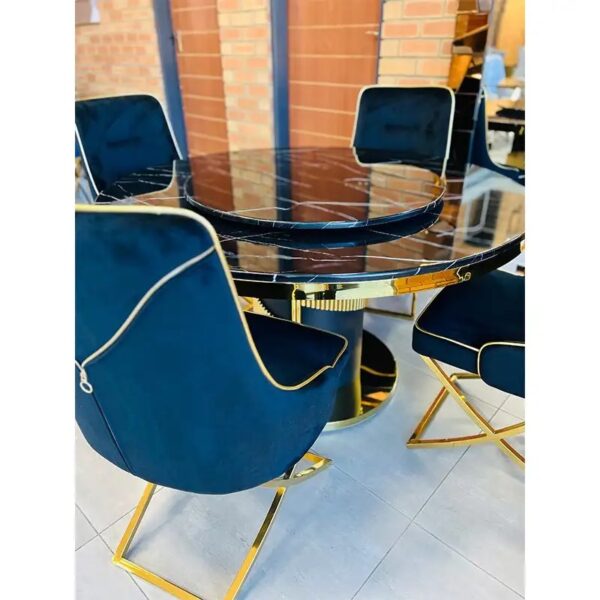 Levi Dining Table Set for 4 - Image 3