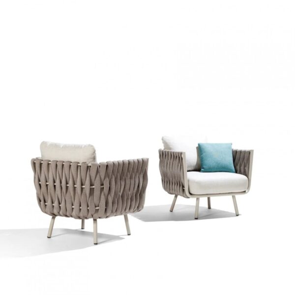 Elegant Rope Outdoor Patio Set - Image 3