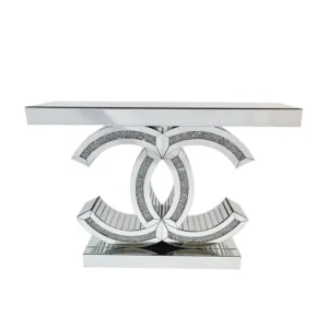 KCW FURNITURE-Cremzon Silver Console Table