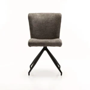 KCW Furniture -Fabric Dining Chair  (Set of 1, Finish Colour - GREY)