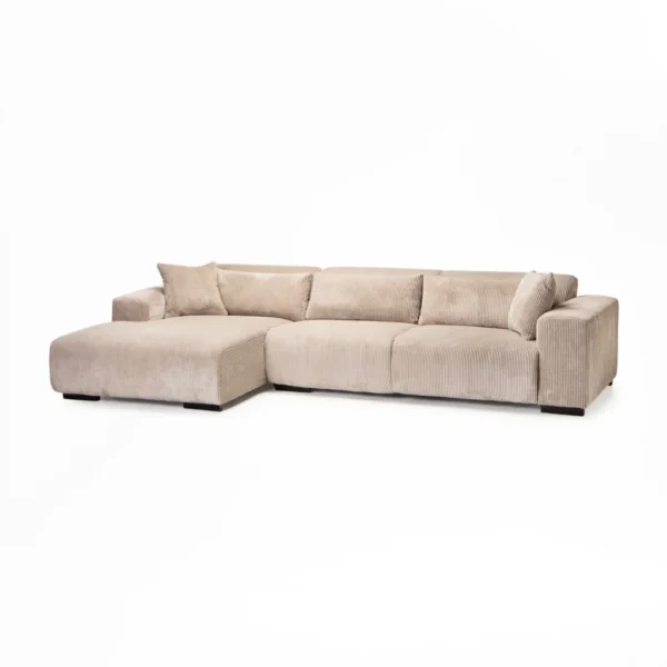 KCW FURN CATERINA FABRIC CORNER CHAISE