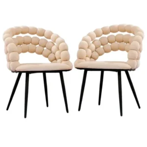 KCW Furn - Set Of 2 Kora Dining Chair(cream)