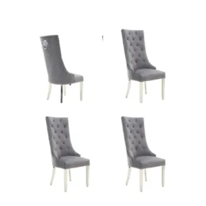 KCW FURN Parsons Highback Dining Chairs Set of 4