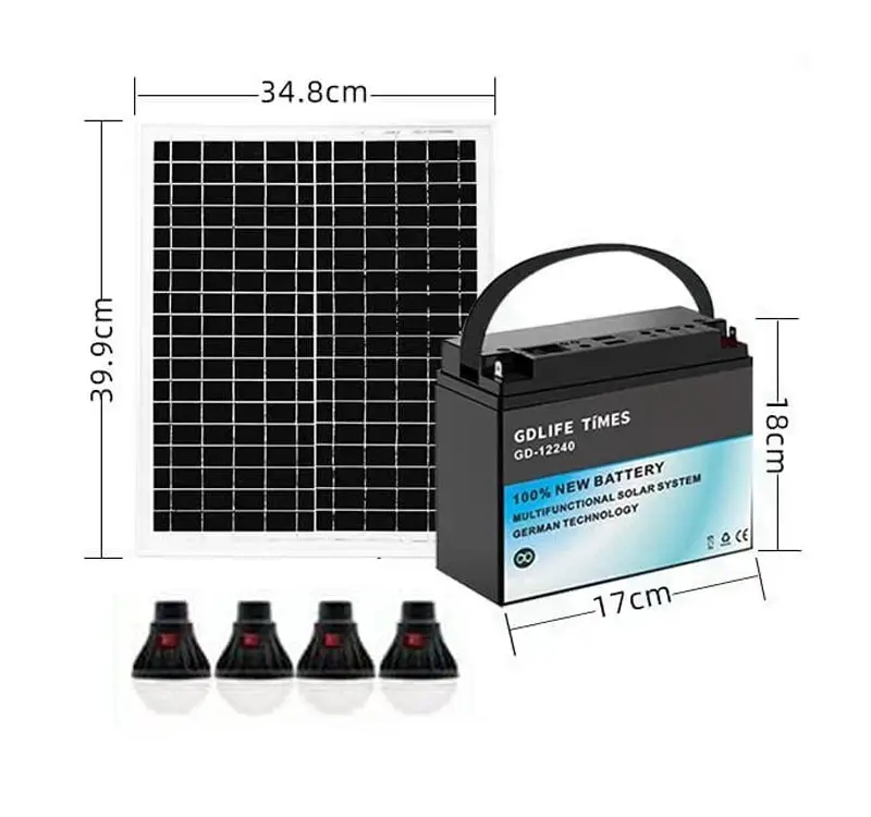 KCW -Solar Lighting System Set - Image 2